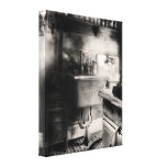 Cocinero - cocina - una cocina vieja lienzo envuelto para galerías
