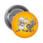 Cocinero de la parrilla pins
