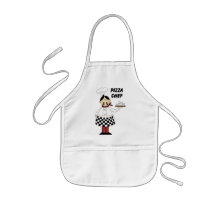 Cocinero de la pizza delantal