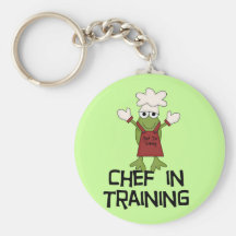 Cocinero de la rana en camisetas y regalos del ent llavero personalizado