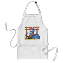 Cocinero de sushi delantal