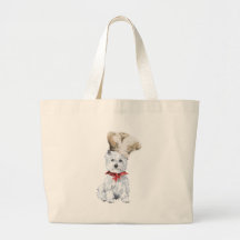 Cocinero de Terrier blanco de montaña del oeste Bolsas