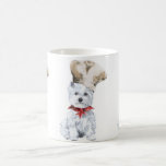 Cocinero de Terrier blanco de montaña del oeste Tazas