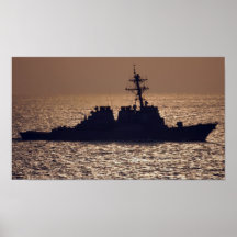 Cocinero de USS Donald (DDG 75) Poster