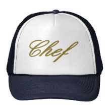 Cocinero Gorros Bordados