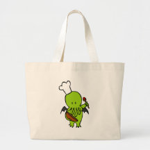 Cocinero junto con Cthulhu Bolsas De Mano
