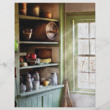 Cocinero - necesidades de la cocina tarjetas informativas