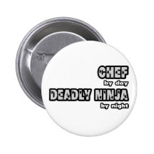 Cocinero por el día… muerto Ninja por noche Pin