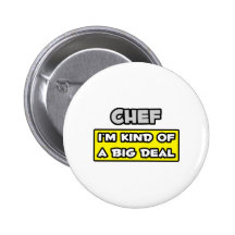 Cocinero. Soy un poco una gran cosa Pin