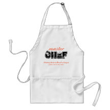 Cocinero sucio delantal