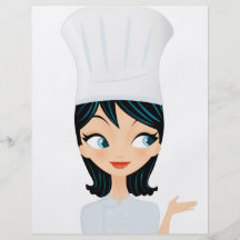 Cocinero Tarjetas Informativas