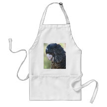 Cockatoo negro delantales