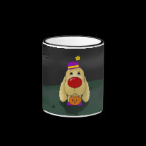 Cocker spaniel Halloween tazas