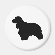 Cocker spaniel imán de nevera