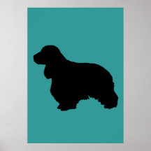 Cocker spaniel posters