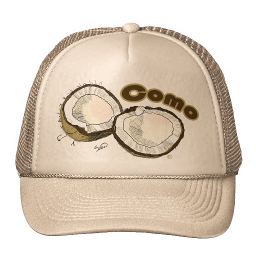 Cocos del como gorro de camionero