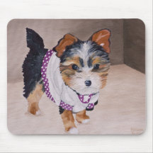 Cocos el Morkie Alfombrillas De Raton
