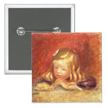 Cocos en la tabla (lectura) de Claude Renoir 1905  Pin