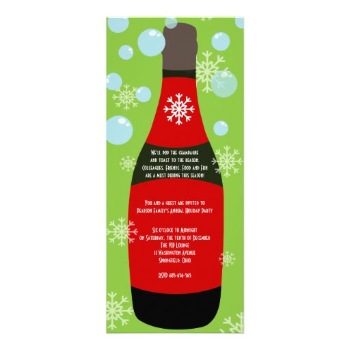Cóctel del navidad de Champán Anuncios