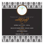 : cóctel elegante de encargo Invitation_2 del dama Invitacion Personal