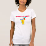 Cócteles de la bebida del paraguas camisetas