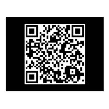 código adaptable de QR Tarjeta Postal