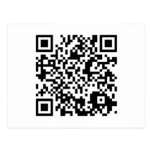 código adaptable de QR Tarjetas Postales