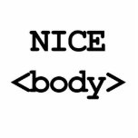 código agradable del HTML del cuerpo Escultura Fotográfica