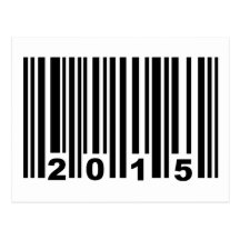código de barras 2015 tarjeta postal