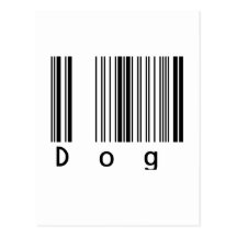 Código de barras del perro postal