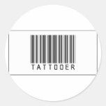 Código de barras Tattooer Pegatina