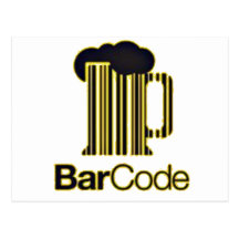 Código de la cerveza tarjetas postales