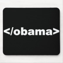 Código de Obama del extremo Alfombrillas De Ratón