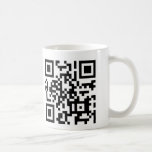¿Código de QR cómo ahora vaca de Brown? Taza De Café