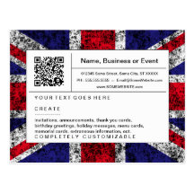 código refinado de QR: Reino Unido Postales