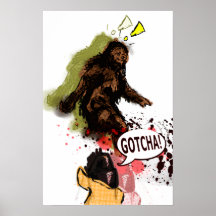 Cogí el poster de Bigfoot