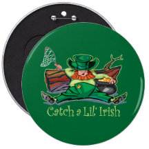 Coja un Leprechaun irlandés Pin