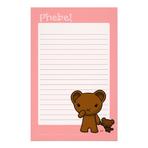Cojín de escritura de Phebe Papeleria