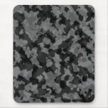 Cojín de ratón blanco y negro del camuflaje alfombrillas de raton
