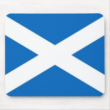 Cojín de ratón con la bandera de Escocia Tapete De Ratón