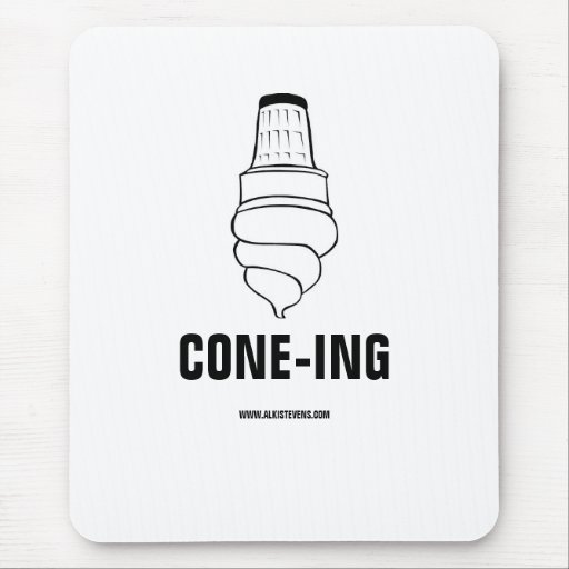 COJÍN DE RATÓN DE CONE-ING TAPETE DE RATON