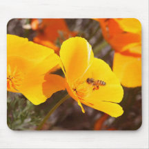 Cojín de ratón de la abeja ocupada alfombrillas de raton