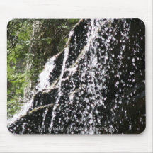 cojín de ratón de la cascada alfombrillas de raton