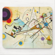 Cojín de ratón de la composición VIII de Kandinsky Tapete De Raton