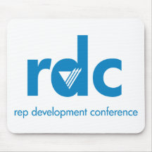 Cojín de ratón de la conferencia del desarrollo de alfombrillas de ratones