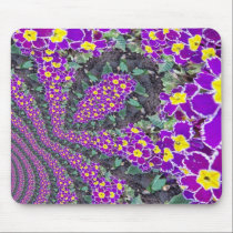 Cojín de ratón de la flor del fractal alfombrillas de raton 