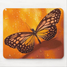 Cojín de ratón de la mariposa alfombrillas de raton