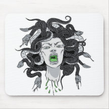 Cojín de ratón de la "medusa" alfombrilla de raton