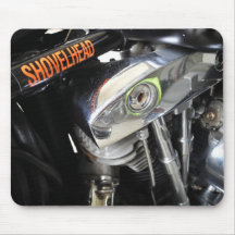 Cojín de ratón de la motocicleta de Shovelhead de  Tapetes De Ratón