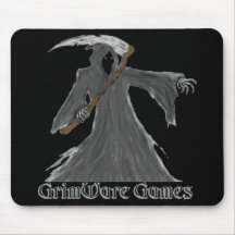 Cojín de ratón de los juegos de GrimWare Tapete De Raton